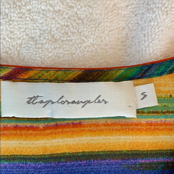 ✓ T-bags Los Angeles EUC dress striped small blue - Picture 10 of 16